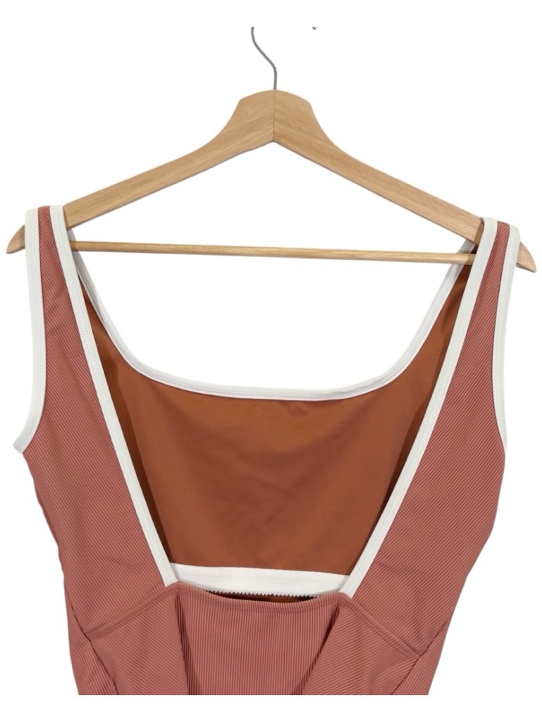 Lainsnow Ocean Isle Ribbed One Piece Swimsuit Size Medium — image 6 of 8